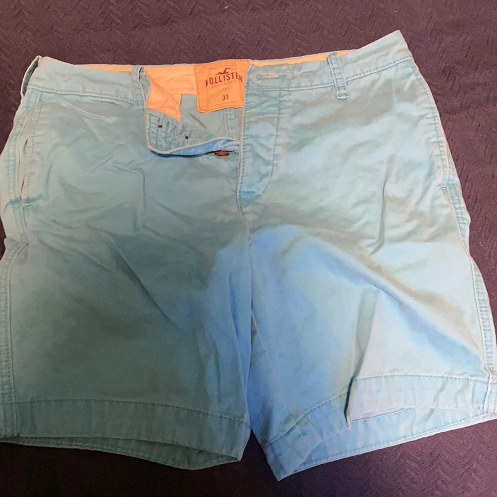 Hollister blue shorts!